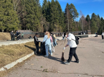 Субботник на Мемориале Славы